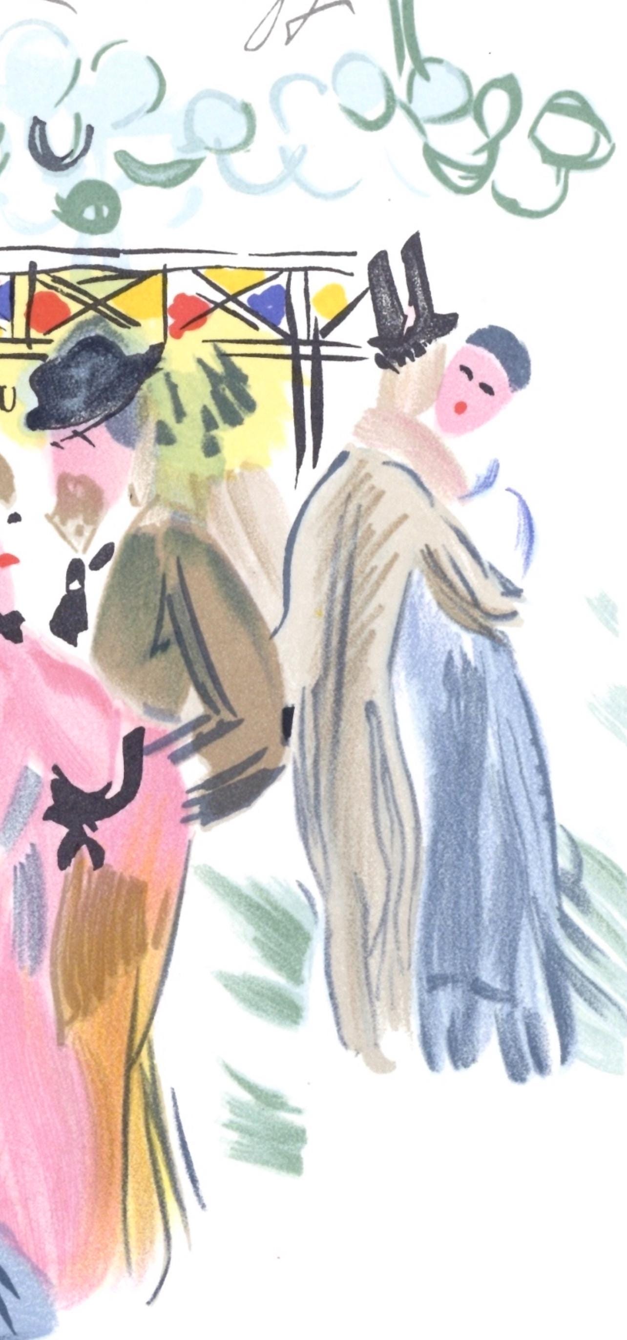 Raoul Dufy, Hommage Renoir, Lettre Mon Peintre Raoul Dufy, Lithograph