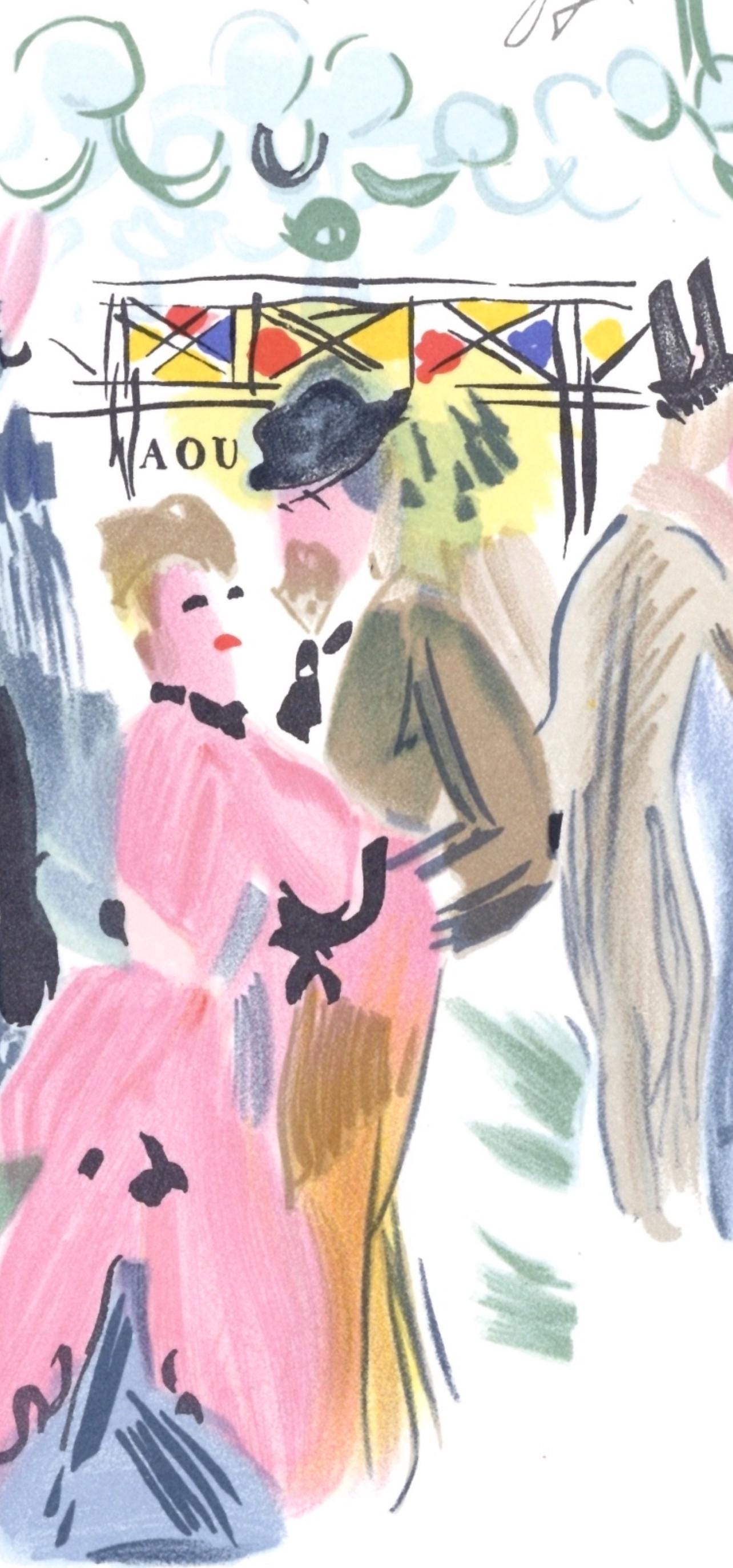 Raoul Dufy, Hommage Renoir, Lettre Mon Peintre Raoul Dufy, Lithograph