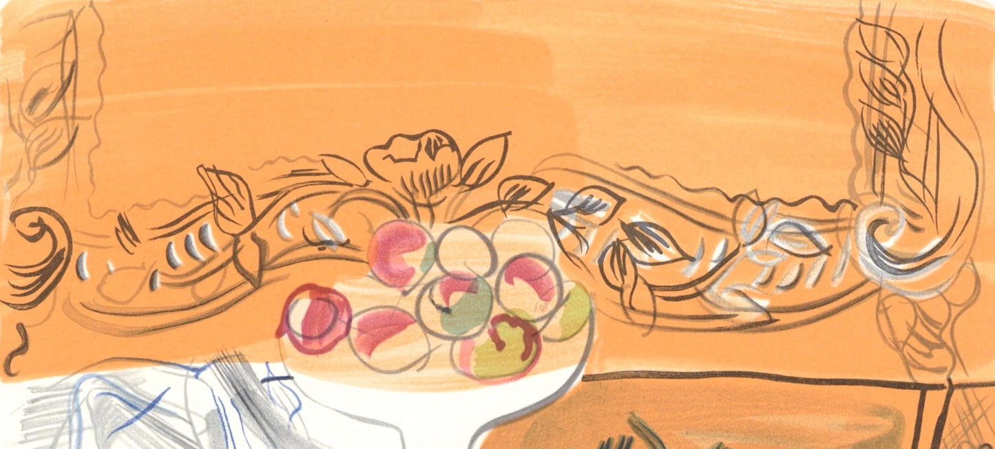 Raoul Dufy, Nature Morte, Lettre Mon Peintre Raoul Dufy, Lithograph