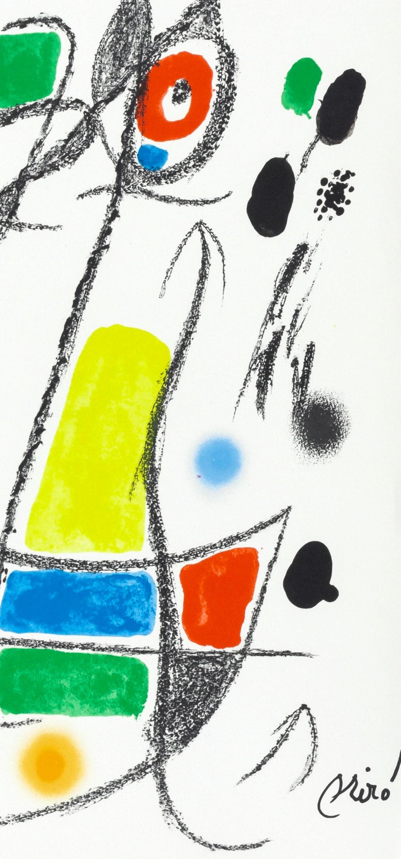 Joan Miro, Composition (Mourlot, 1051-1072), Maravillas Con Variaciones Acrsticas En El Jardn De