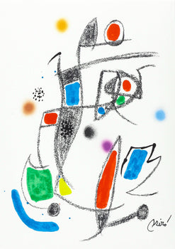 Joan Miro, Composition (Mourlot, 1051-1072), Maravillas Con Variaciones Acrsticas En El Jardn De