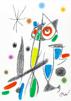 Joan Miro, Composition (Mourlot, 1051-1072), Maravillas Con Variaciones Acrsticas En El Jardn De
