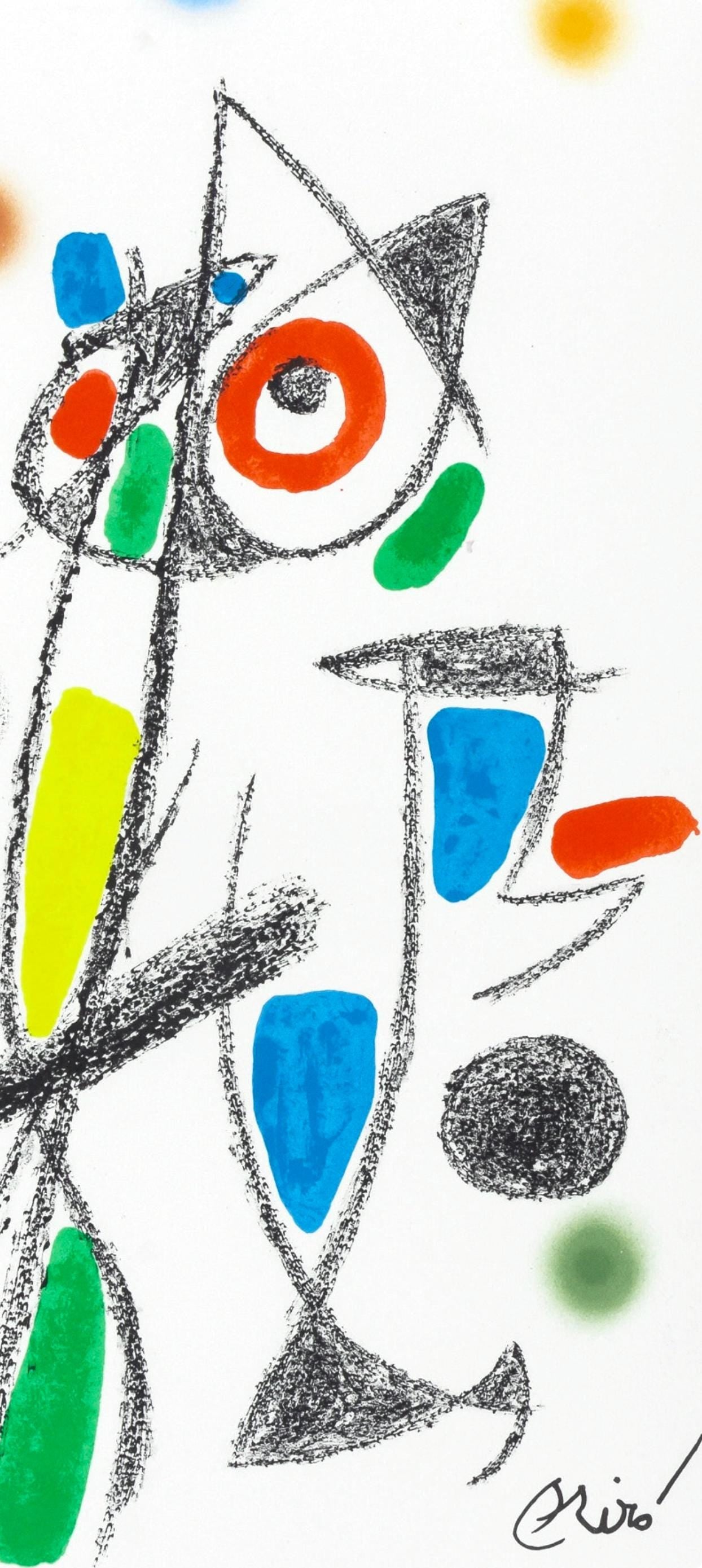 Joan Miro, Composition (Mourlot, 1051-1072), Maravillas Con Variaciones Acrsticas En El Jardn De