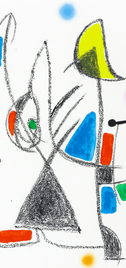 Joan Miro, Composition (Mourlot, 1051-1072), Maravillas Con Variaciones Acrsticas En El Jardn De