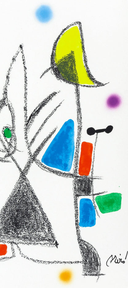 Joan Miro, Composition (Mourlot, 1051-1072), Maravillas Con Variaciones Acrsticas En El Jardn De