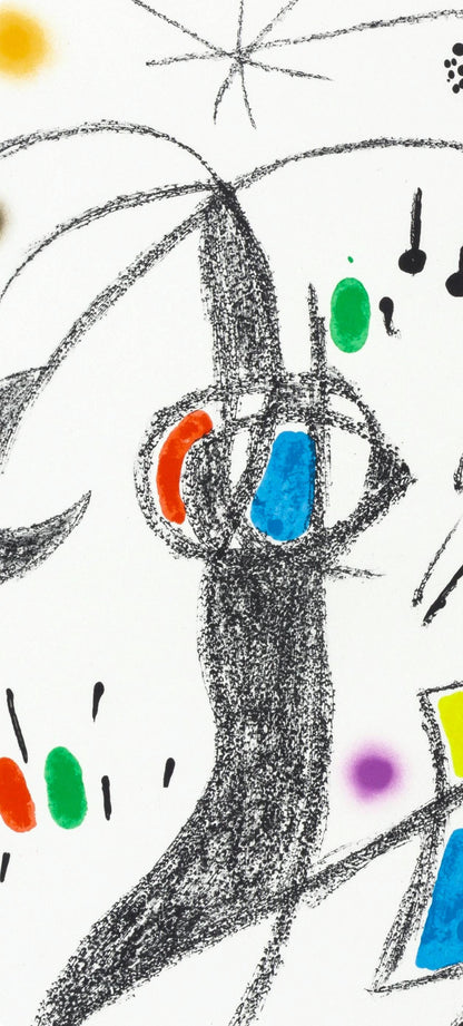 Joan Miro, Composition (Mourlot, 1051-1072), Maravillas Con Variaciones Acrsticas En El Jardn De
