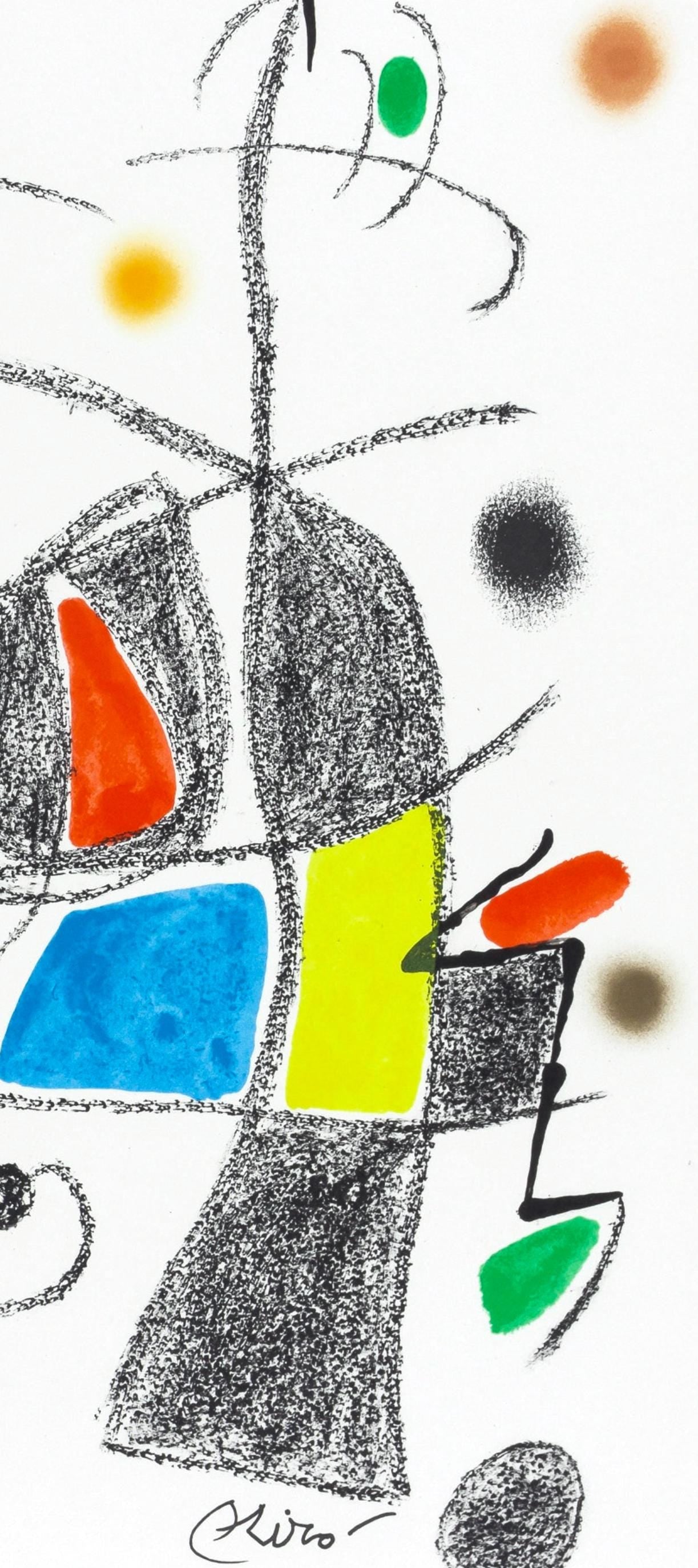 Joan Miro, Composition (Mourlot, 1051-1072), Maravillas Con Variaciones Acrsticas En El Jardn De