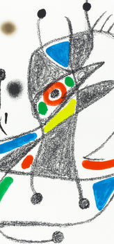 Lithograph - Joan Miro - Composition (Mourlot - 1051-1072) - Maravillas con Variaciones acrsticas