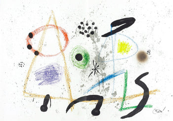 Joan Miro, Composition (Mourlot, 1051-1072), Maravillas Con Variaciones Acrsticas En El Jardn De