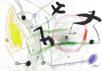 Joan Miro, Composition (Mourlot, 1051-1072), Maravillas Con Variaciones Acrsticas En El Jardn De