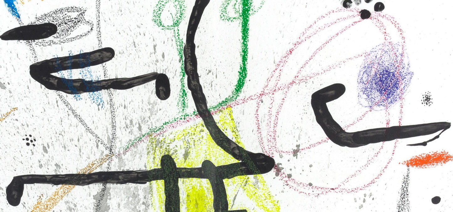 Joan Miro, Composition (Mourlot, 1051-1072), Maravillas Con Variaciones Acrsticas En El Jardn De