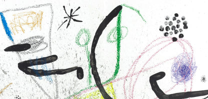 Joan Miro, Composition (Mourlot, 1051-1072), Maravillas Con Variaciones Acrsticas En El Jardn De