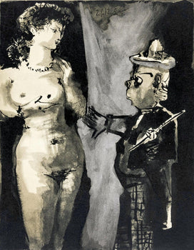 Lithograph - Pablo Picasso - Composition - La Comdie Humaine - Verve - Revue Artistique et Littraire