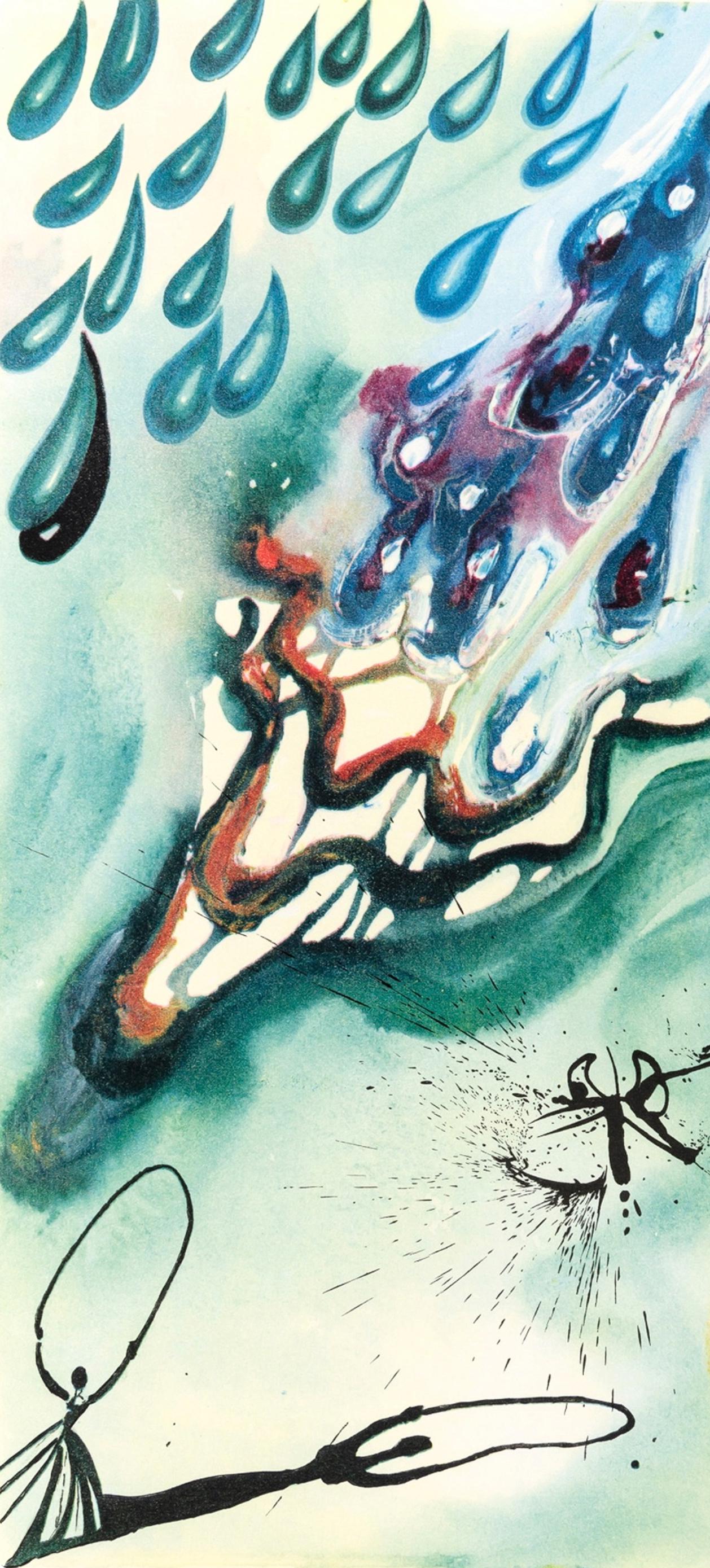 Salvador Dali, The Pool Of Tears (Field 69-5, A-M), Alice'S Adventures In Wonderland, Hliogravure