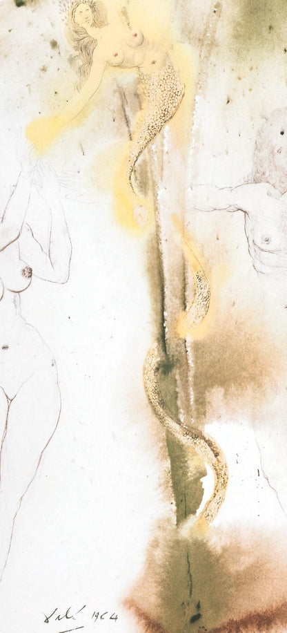 Salvador Dali, Composition (Michler/Lpsinger 1600; Field 69-3), Biblia Sacra, Lithograph