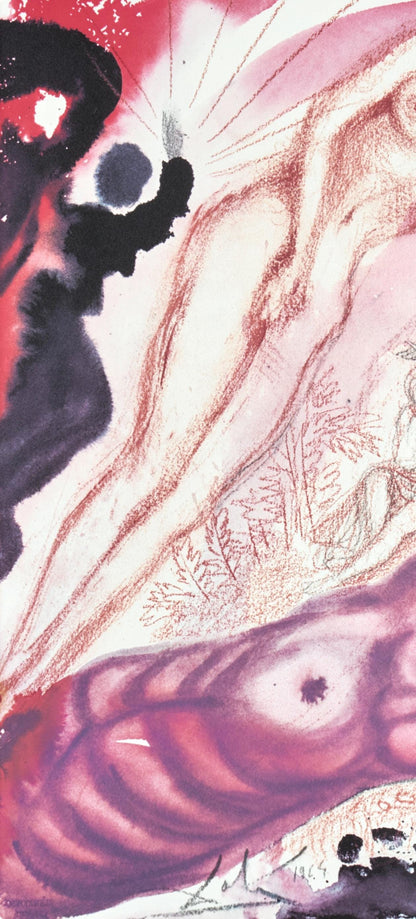 Salvador Dali, Composition (Michler/Lpsinger 1600; Field 69-3), Biblia Sacra, Lithograph