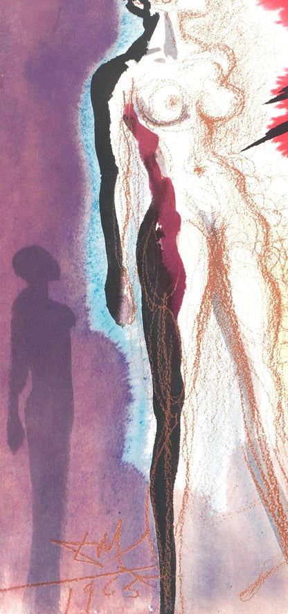 Salvador Dali, Composition (Michler/Lpsinger 1600; Field 69-3), Biblia Sacra, Lithograph