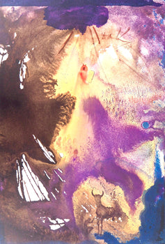 Salvador Dali, Composition (Michler/Lpsinger 1600; Field 69-3), Biblia Sacra, Lithograph