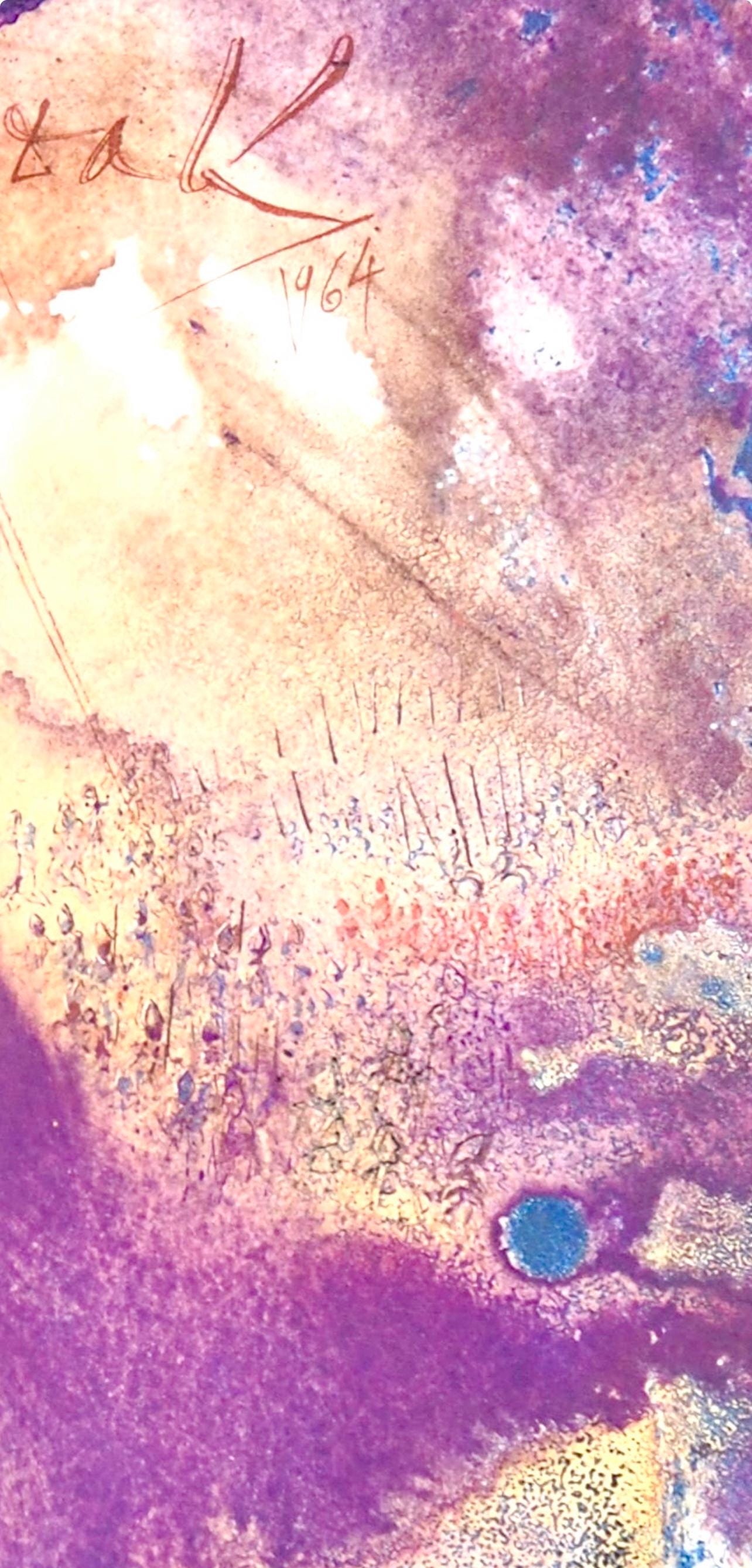 Salvador Dali, Composition (Michler/Lpsinger 1600; Field 69-3), Biblia Sacra, Lithograph