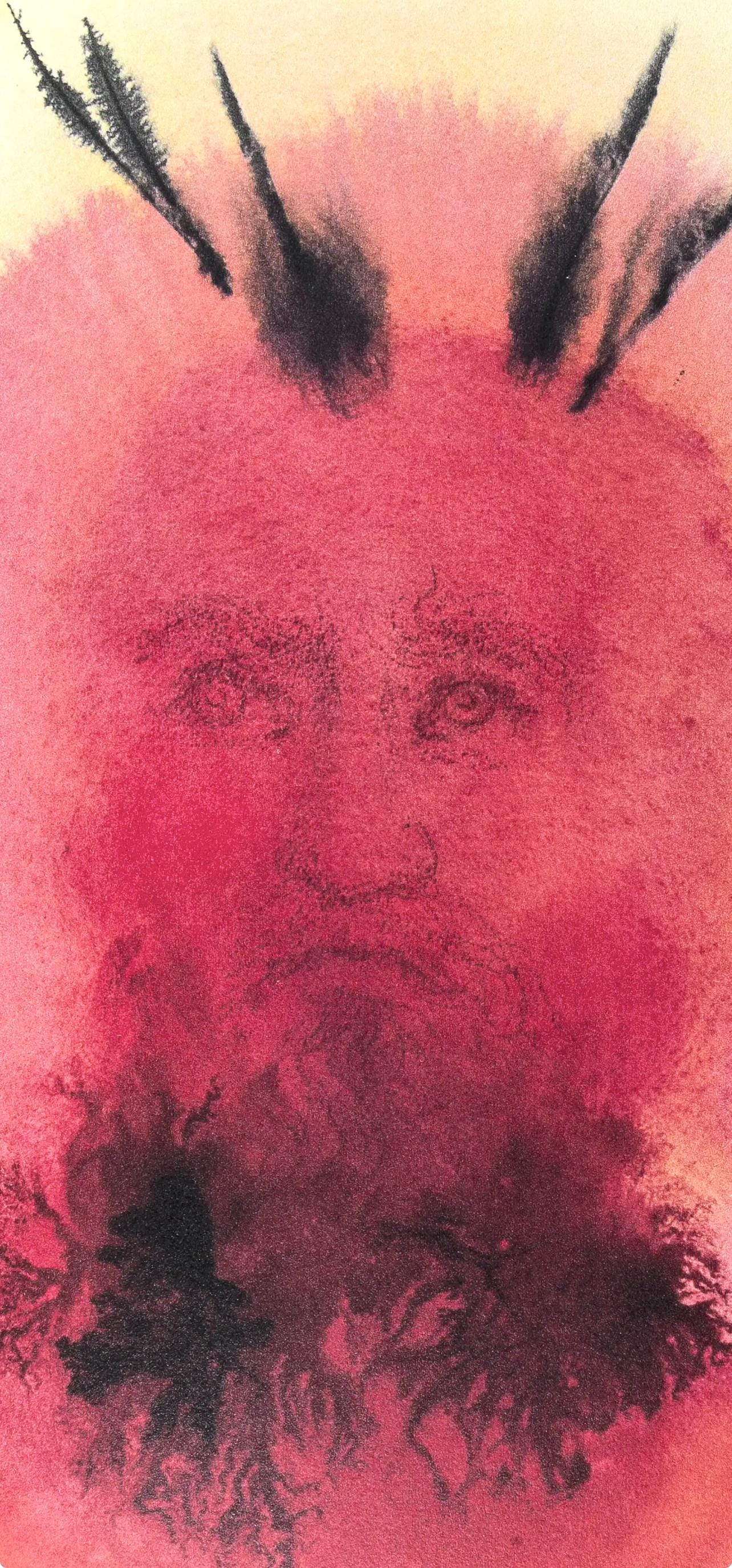 Salvador Dali, Composition (Michler/Lpsinger 1600; Field 69-3), Biblia Sacra, Lithograph