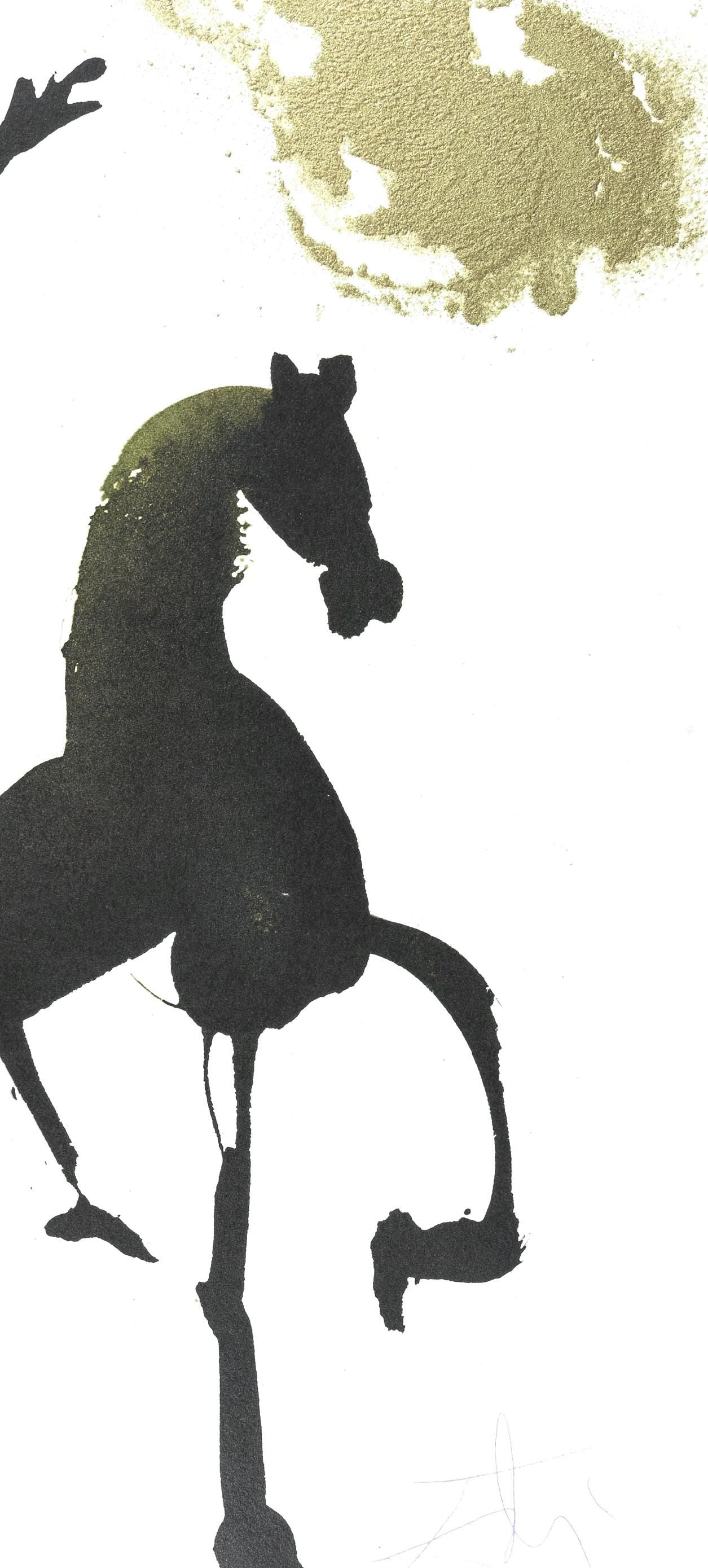 Salvador Dali, Composition (Michler/Lpsinger 1600; Field 69-3), Biblia Sacra, Lithograph