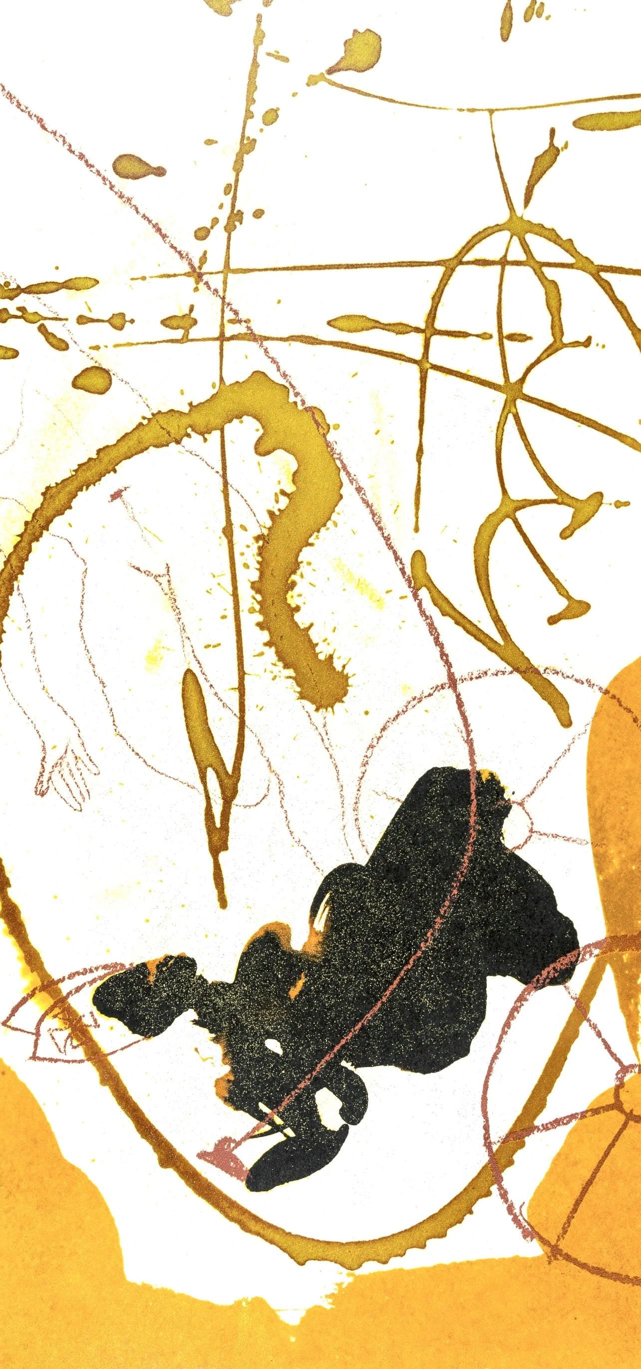 Salvador Dali, Composition (Michler/Lpsinger 1600; Field 69-3), Biblia Sacra, Lithograph