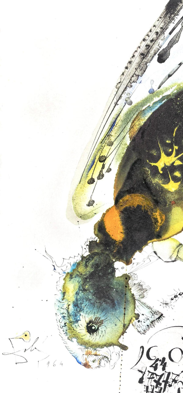 Salvador Dali, Composition (Michler/ Lpsinger 1600; Field 69-3), Biblia Sacra, Lithograph