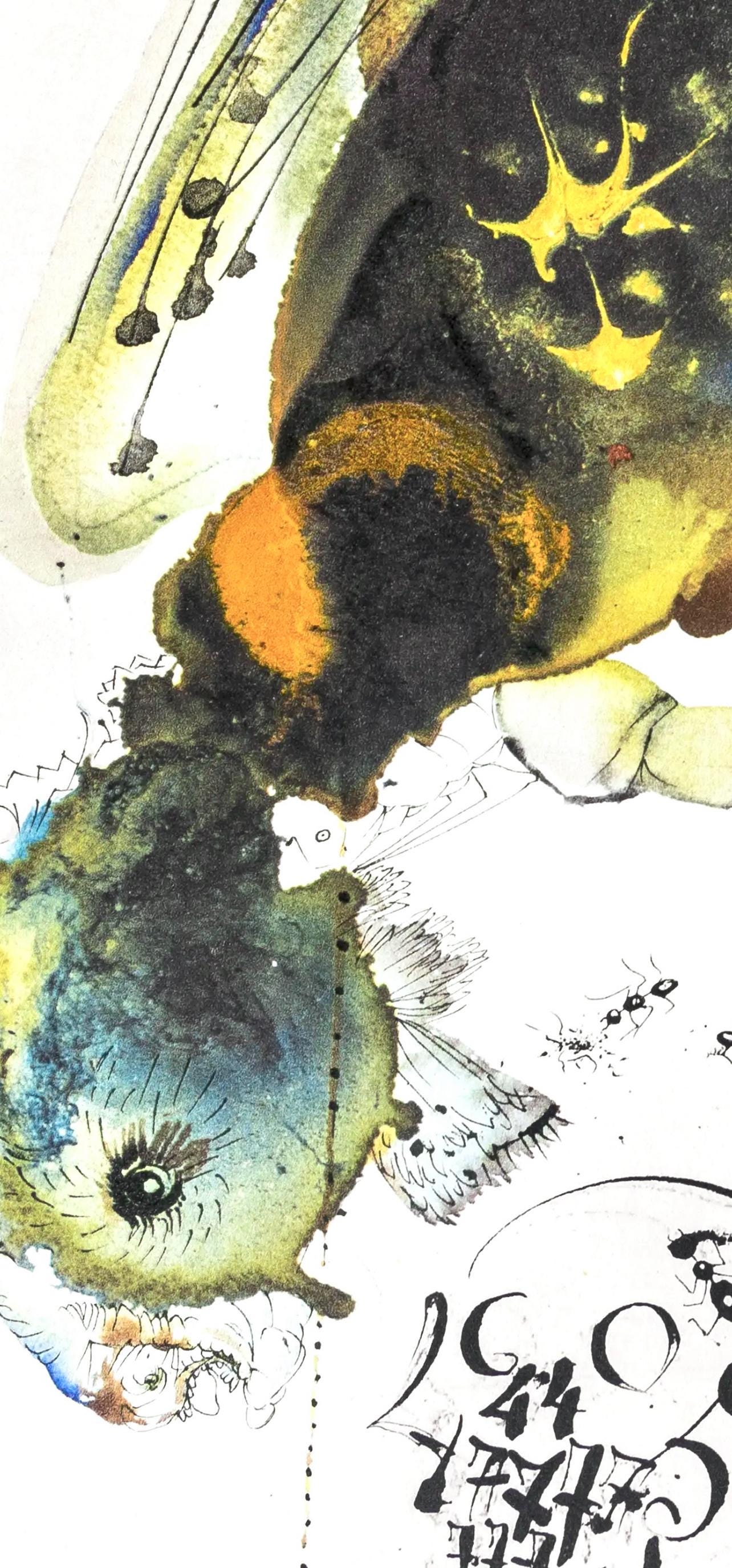 Salvador Dali, Composition (Michler/Lpsinger 1600; Field 69-3), Biblia Sacra, Lithograph