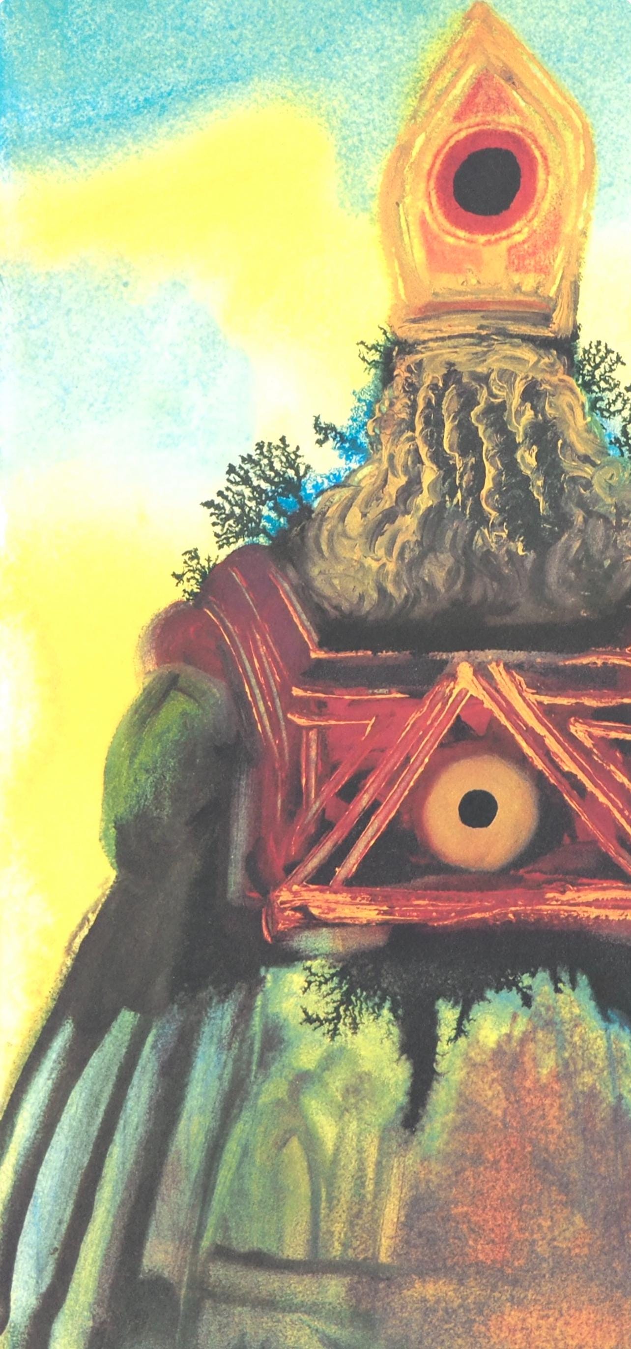 Salvador Dali, Composition (Michler/Lpsinger 1600; Field 69-3), Biblia Sacra, Lithograph