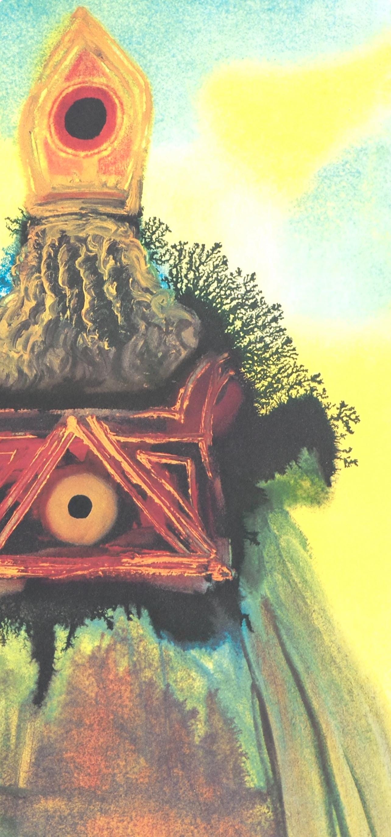 Salvador Dali, Composition (Michler/Lpsinger 1600; Field 69-3), Biblia Sacra, Lithograph