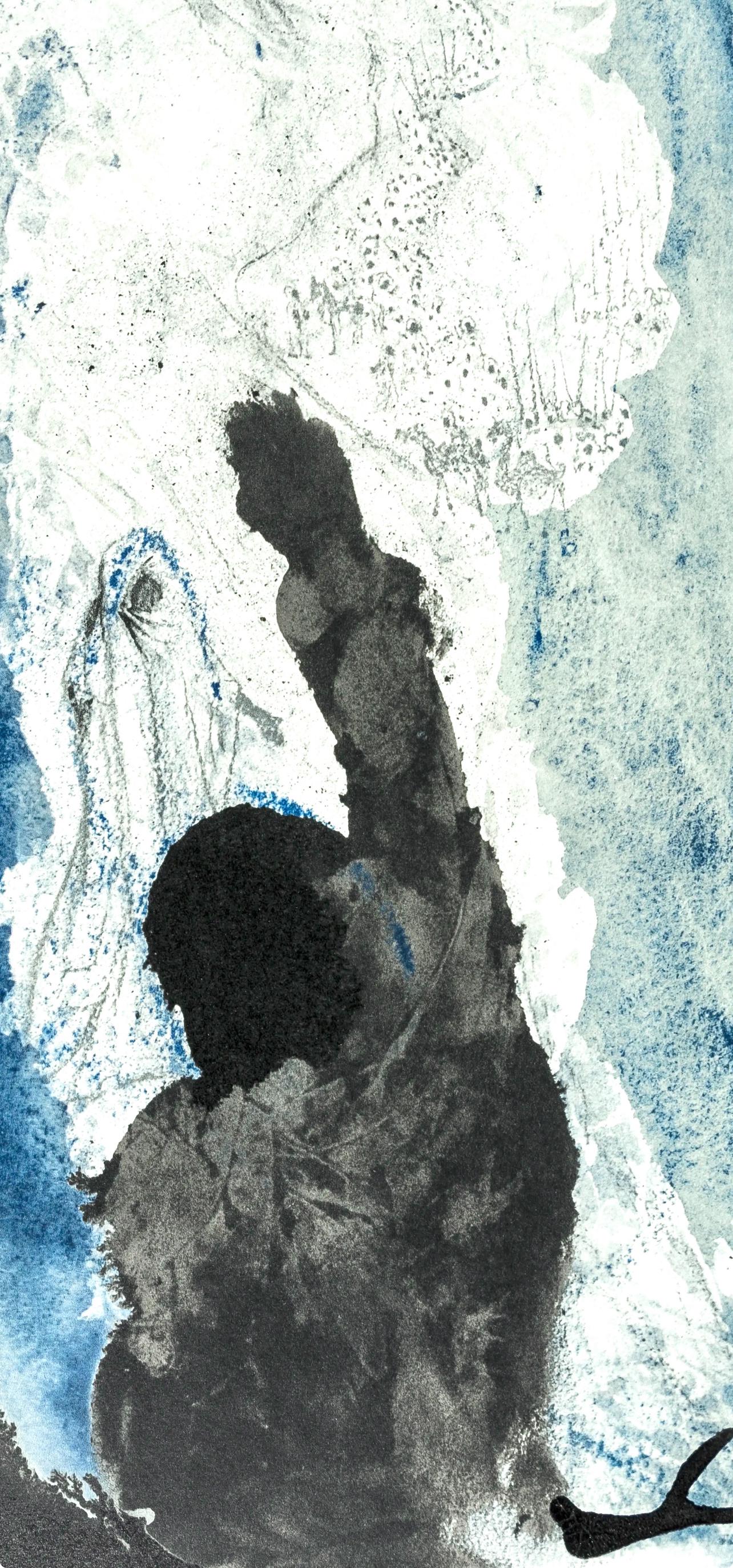 Salvador Dali, Composition (Michler/Lpsinger 1600; Field 69-3), Biblia Sacra, Lithograph