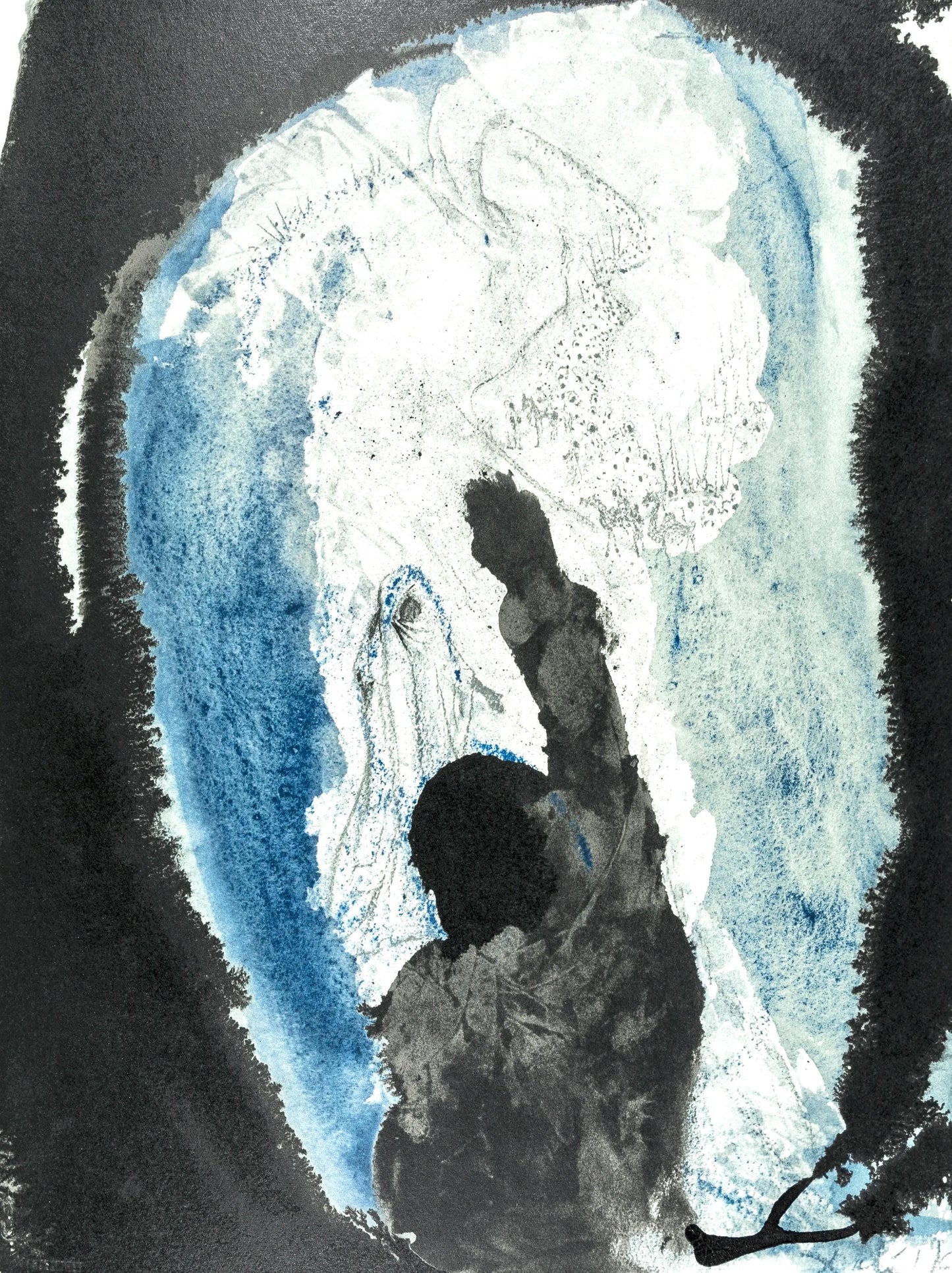 Salvador Dali, Composition (Michler/Lpsinger 1600; Field 69-3), Biblia Sacra, Lithograph