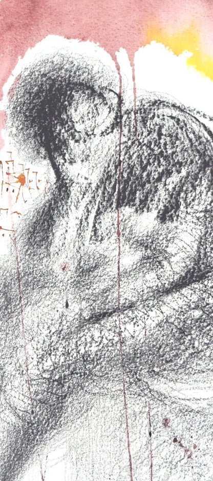 Salvador Dali, Composition (Michler/Lpsinger 1600; Field 69-3), Biblia Sacra, Lithograph