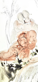 Salvador Dali, Composition (Michler/Lpsinger 1600; Field 69-3), Biblia Sacra, Lithograph