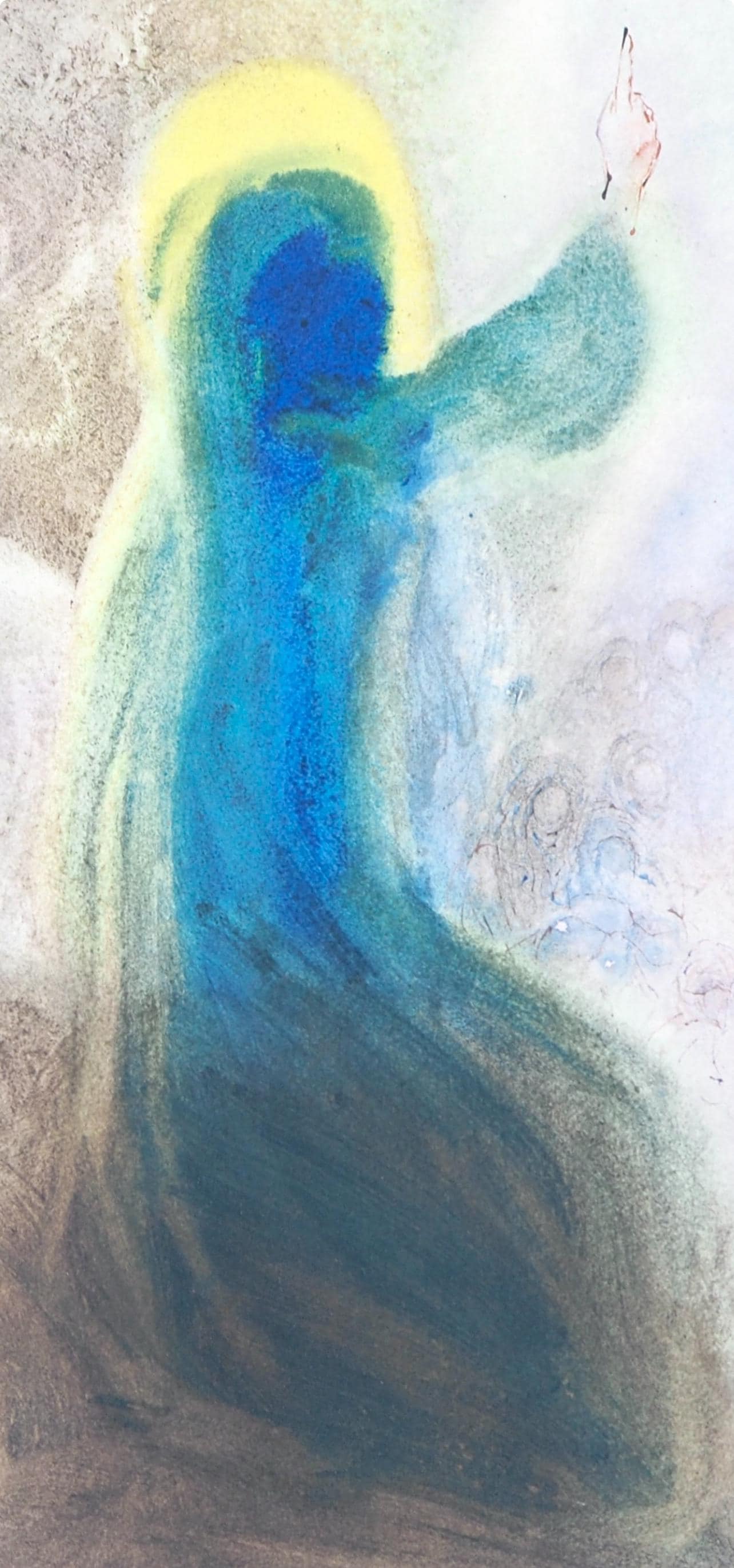 Salvador Dali, Composition (Michler/Lpsinger 1600; Field 69-3), Biblia Sacra, Lithograph