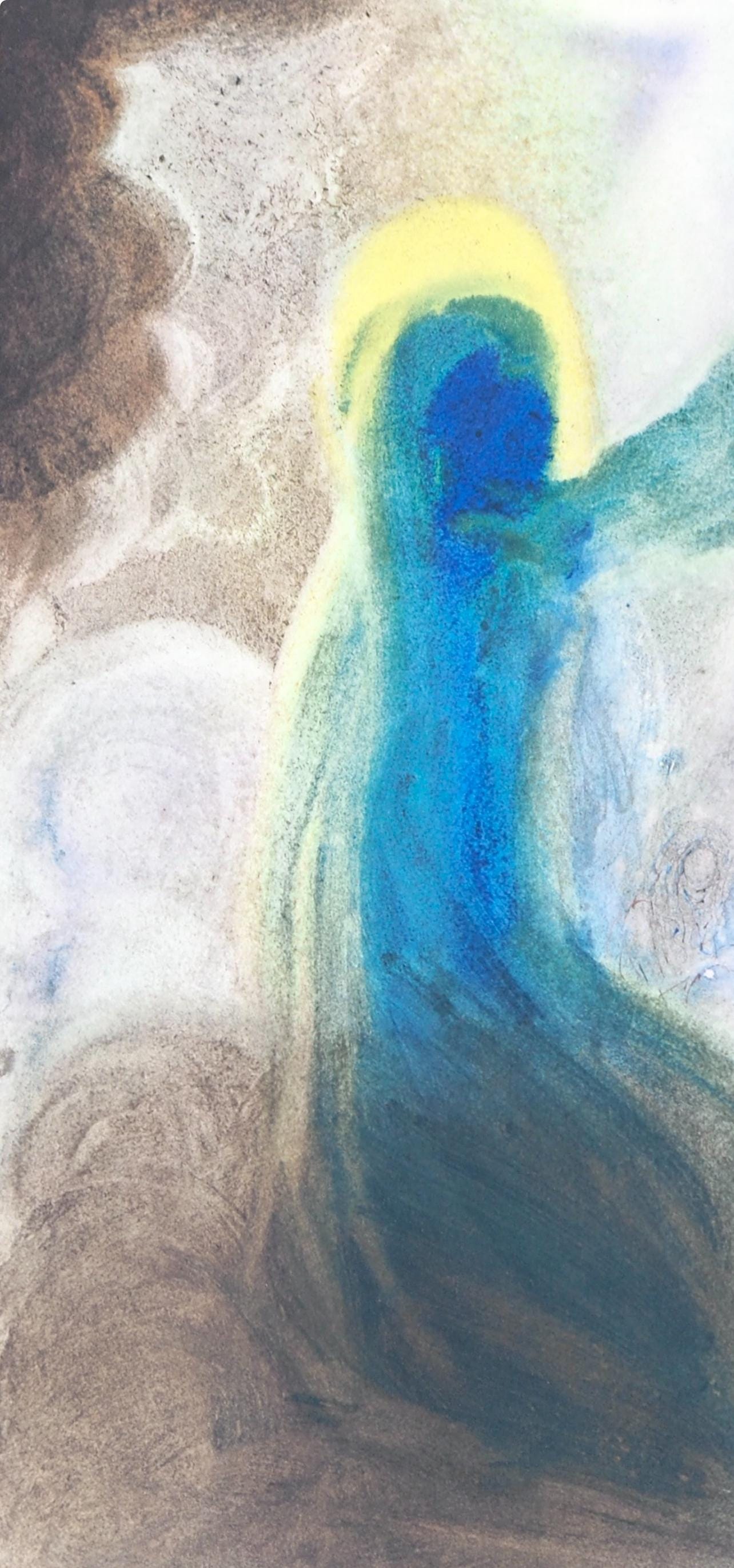 Salvador Dali, Composition (Michler/Lpsinger 1600; Field 69-3), Biblia Sacra, Lithograph