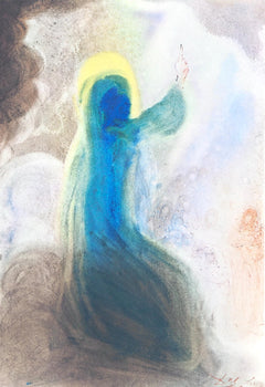 Salvador Dali, Composition (Michler/Lpsinger 1600; Field 69-3), Biblia Sacra, Lithograph