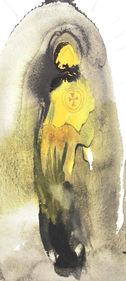 Salvador Dali, Composition (Michler/Lpsinger 1600; Field 69-3), Biblia Sacra, Lithograph