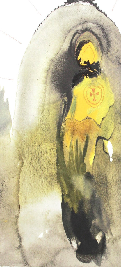 Salvador Dali, Composition (Michler/Lpsinger 1600; Field 69-3), Biblia Sacra, Lithograph