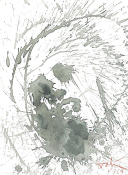 Salvador Dali, Composition (Michler/Lpsinger 1600; Field 69-3), Biblia Sacra, Lithograph