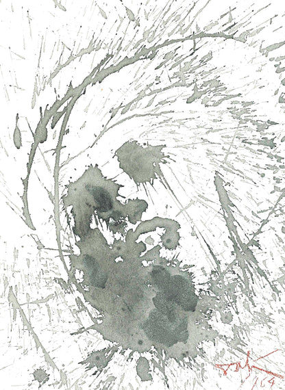 Salvador Dali, Composition (Michler/Lpsinger 1600; Field 69-3), Biblia Sacra, Lithograph