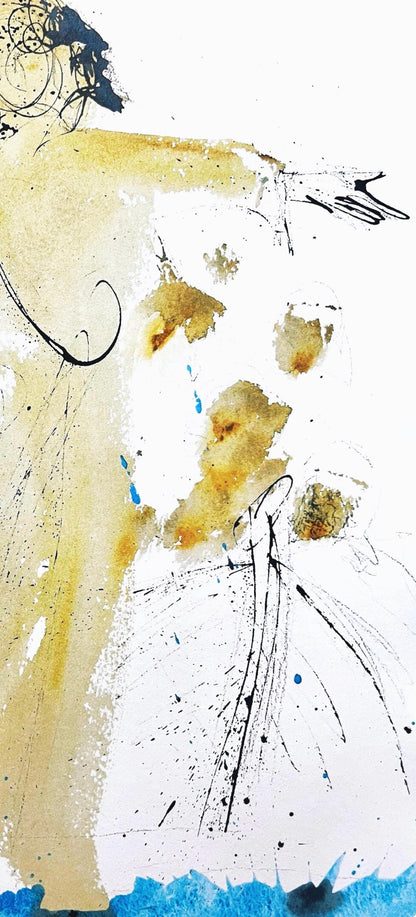 Salvador Dali, Composition (Michler/Lpsinger 1600; Field 69-3), Biblia Sacra, Lithograph