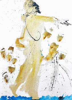 Salvador Dali, Composition (Michler/Lpsinger 1600; Field 69-3), Biblia Sacra, Lithograph