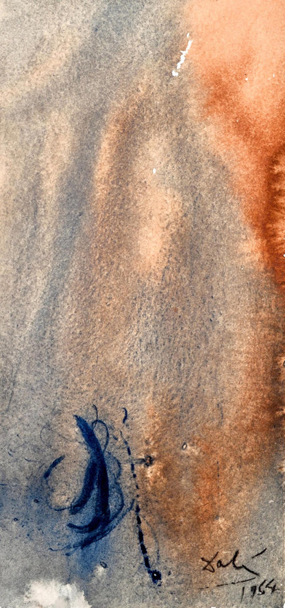 Salvador Dali, Composition (Michler/Lpsinger 1600; Field 69-3), Biblia Sacra, Lithograph