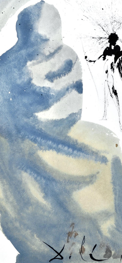 Salvador Dali, Composition (Michler/Lpsinger 1600; Field 69-3), Biblia Sacra, Lithograph