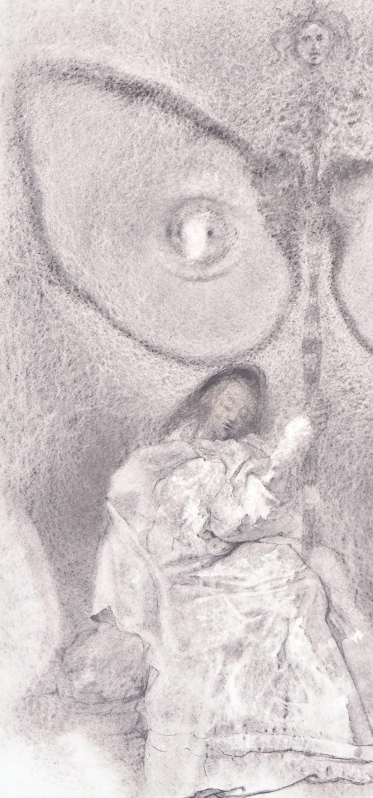 Salvador Dali, Composition (Michler/Lpsinger 1600; Field 69-3), Biblia Sacra, Lithograph