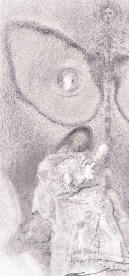 Salvador Dali, Composition (Michler/Lpsinger 1600; Field 69-3), Biblia Sacra, Lithograph