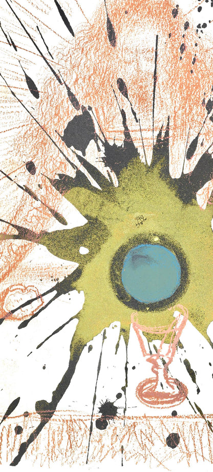 Salvador Dali, Composition (Michler/Lpsinger 1600; Field 69-3), Biblia Sacra, Lithograph