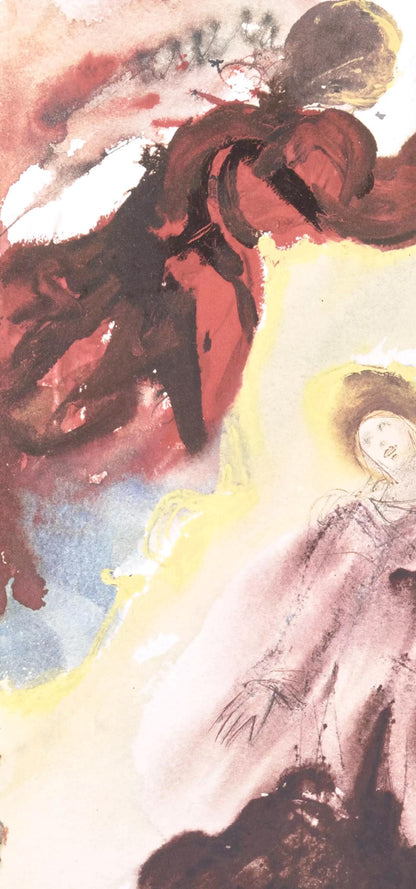 Salvador Dali, Composition (Michler/Lpsinger 1600; Field 69-3), Biblia Sacra, Lithograph