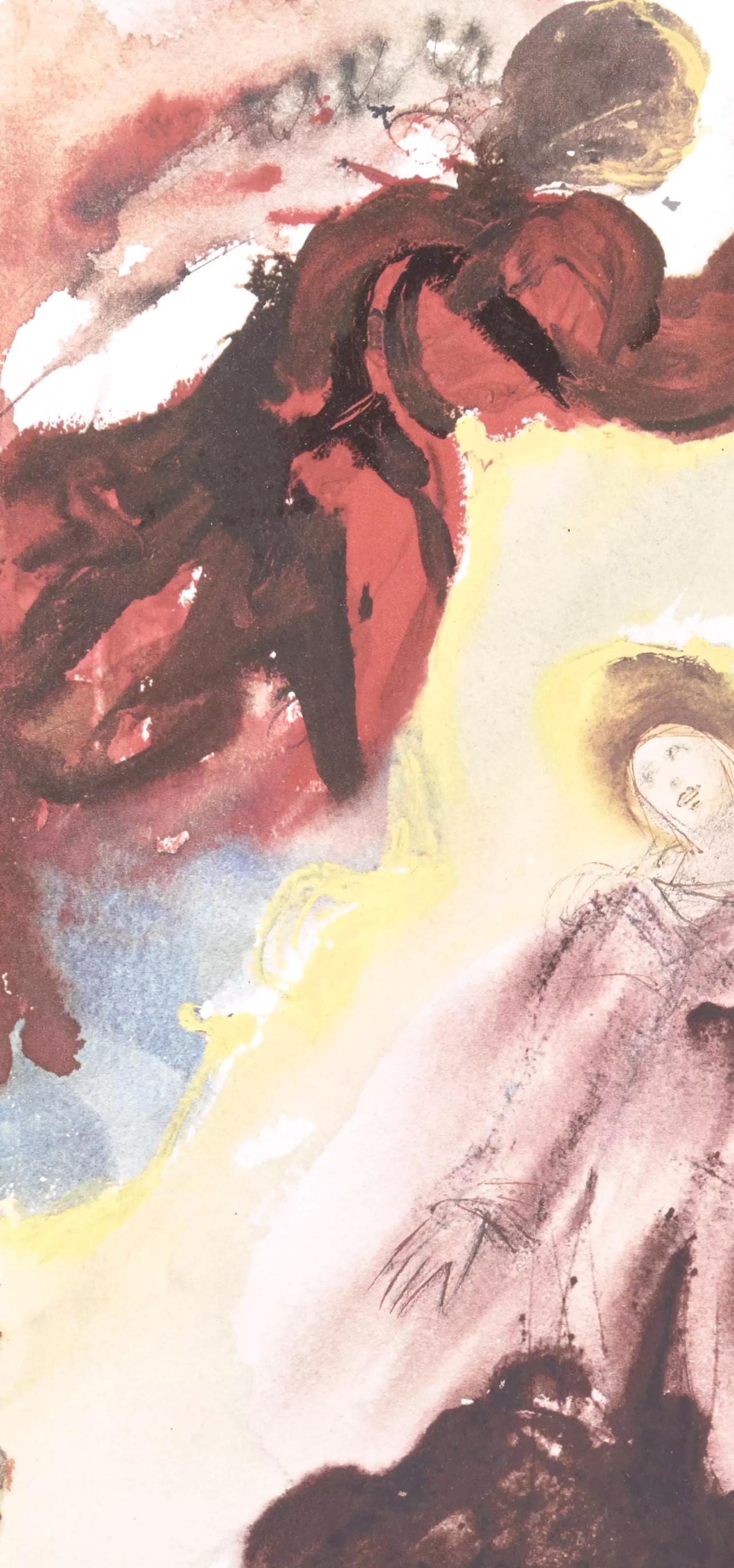 Salvador Dali, Composition (Michler/Lpsinger 1600; Field 69-3), Biblia Sacra, Lithograph